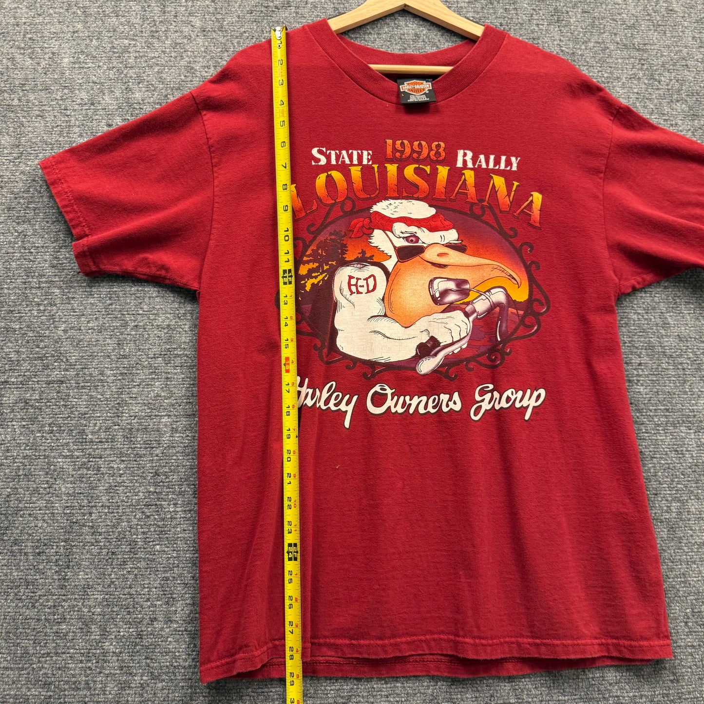 (L) 1998 harley Louisiana T-Shirt