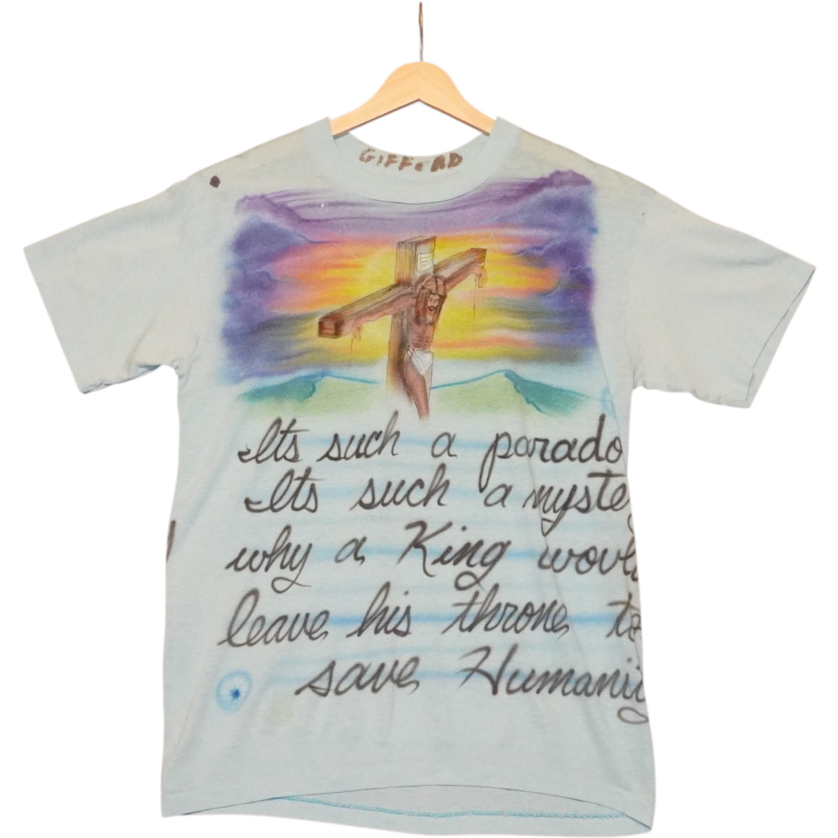 80's AOP Jesus Tee (M)
