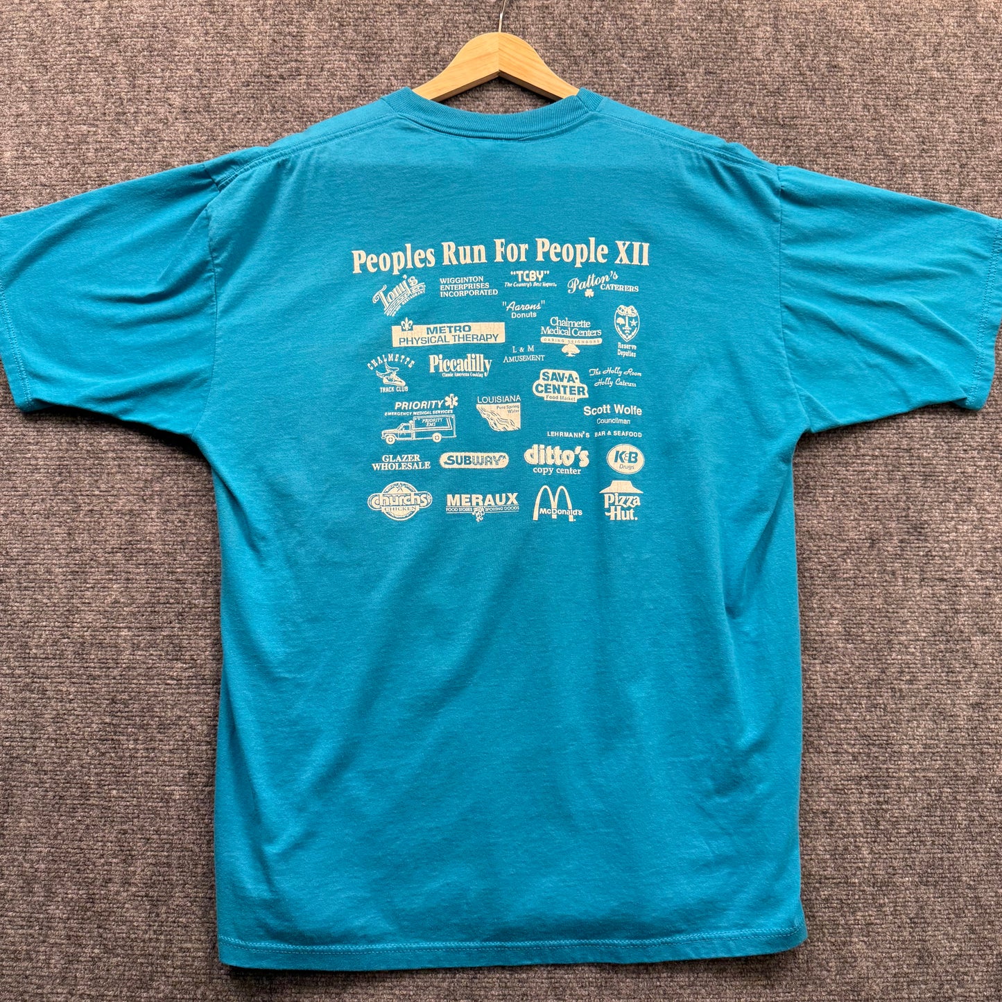 (L/XL) Vintage 90s Running T-Shirt