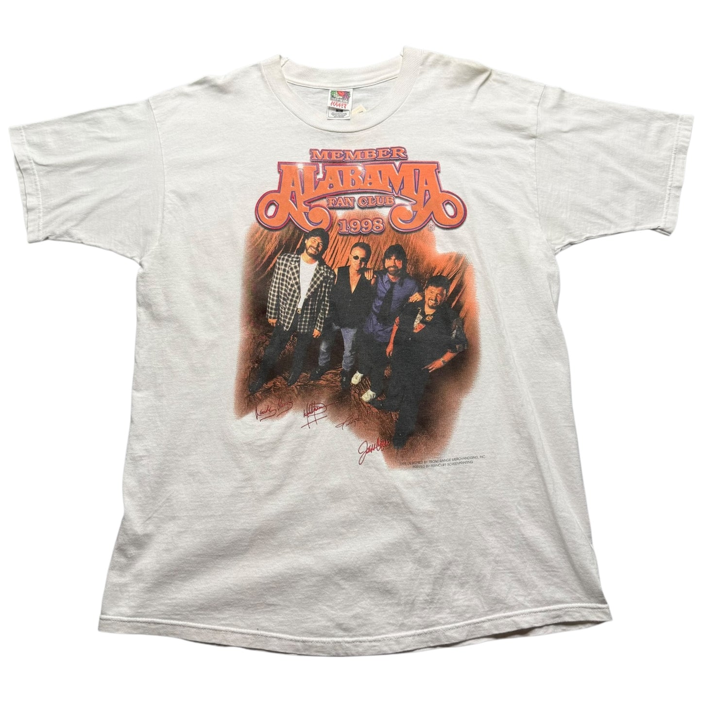 (XL) 1998 Alabama Band Tee