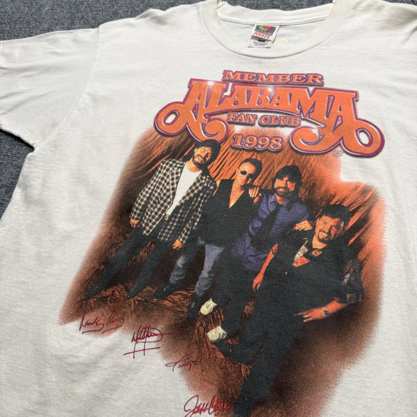 (XL) 1998 Alabama Band Tee