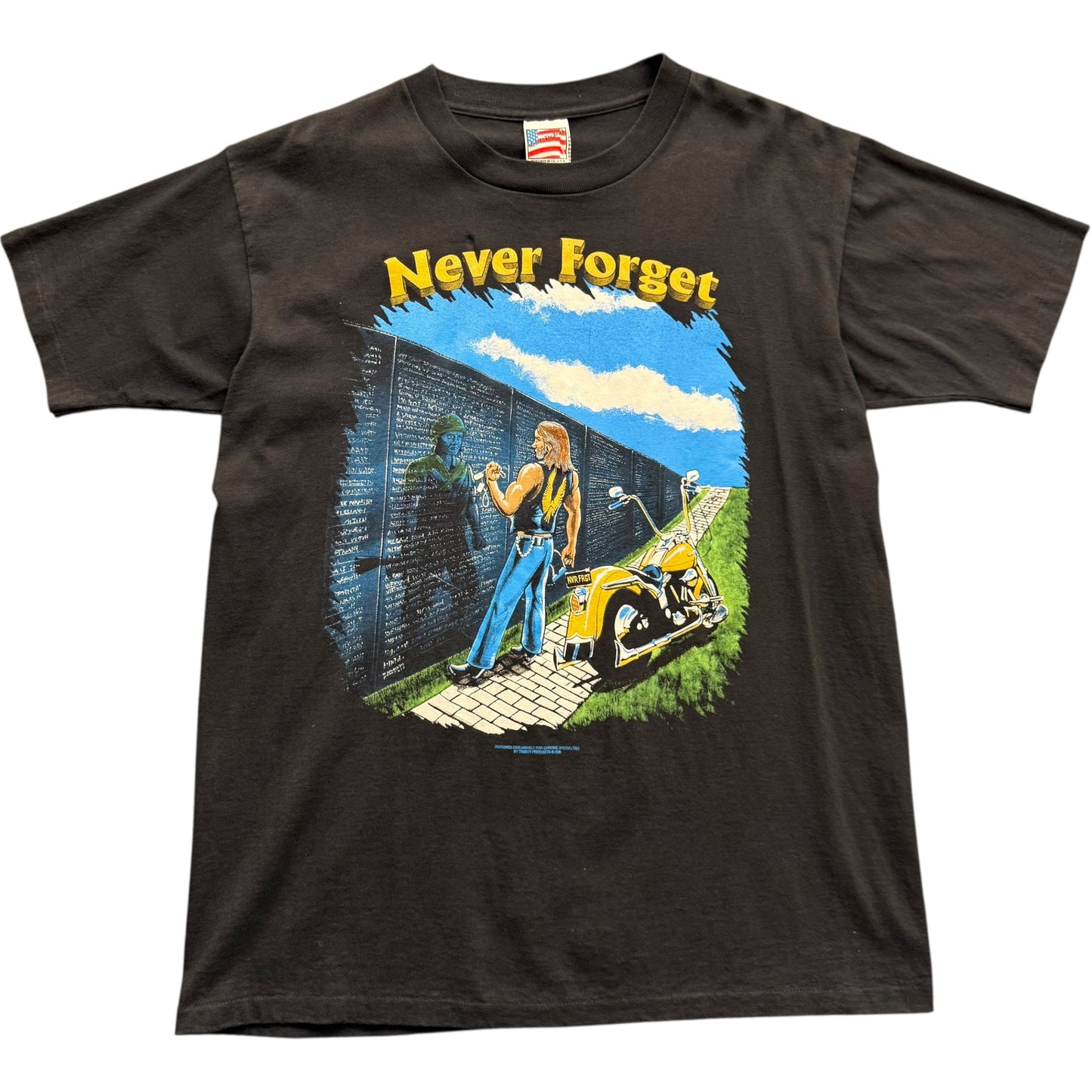 (XL) Vintage Biker T-Shirt