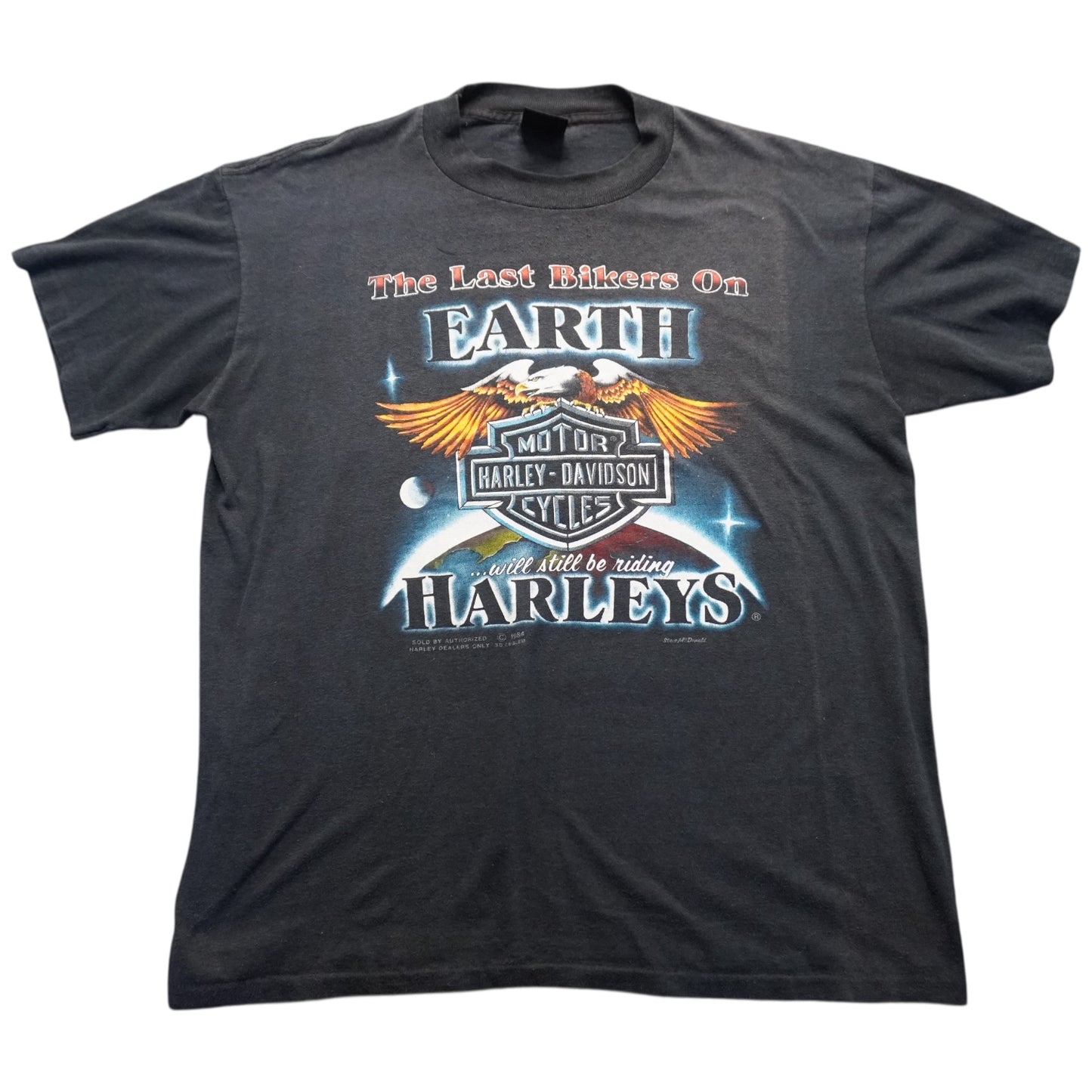 (L) 1984 3D Emblem Harley Tee
