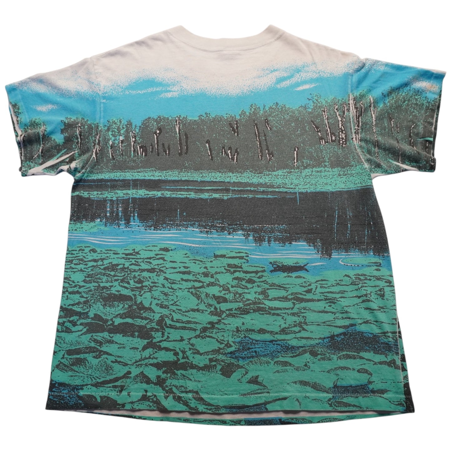 (L/XL)Vintage Bass Fishing AOP