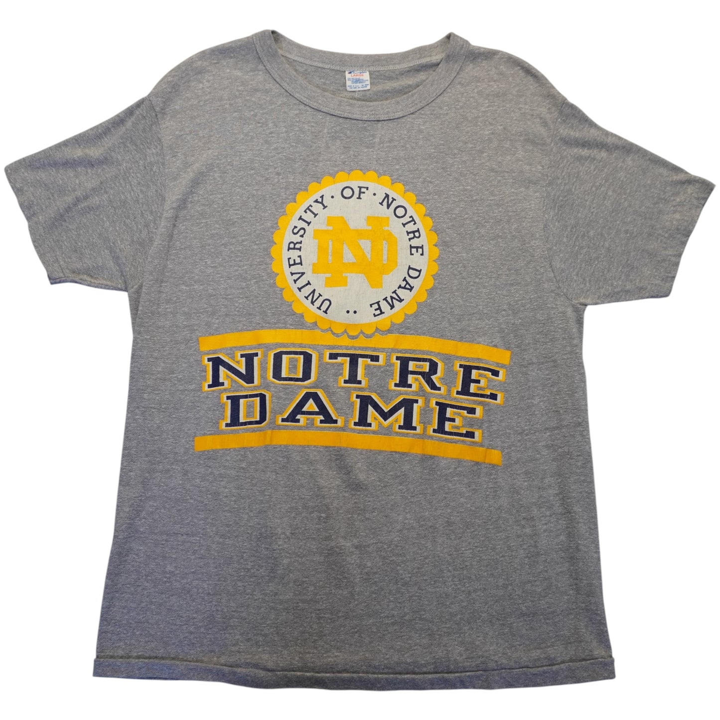 (L) 80s Notre Dame Tee