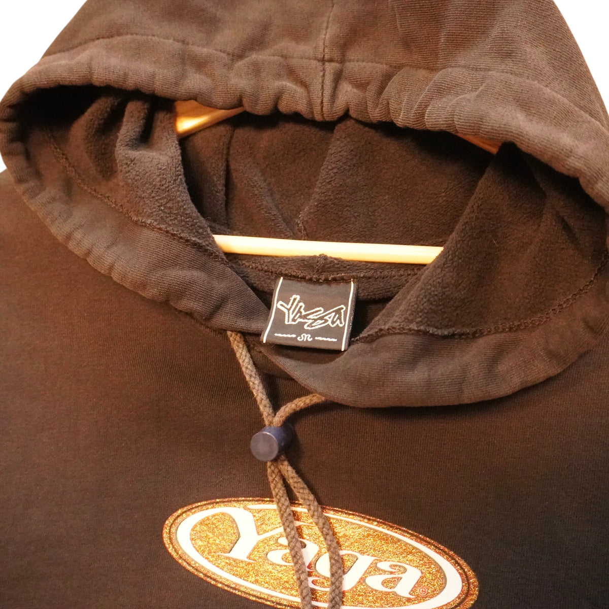VTG YAGA Hoodie Distressed (L)