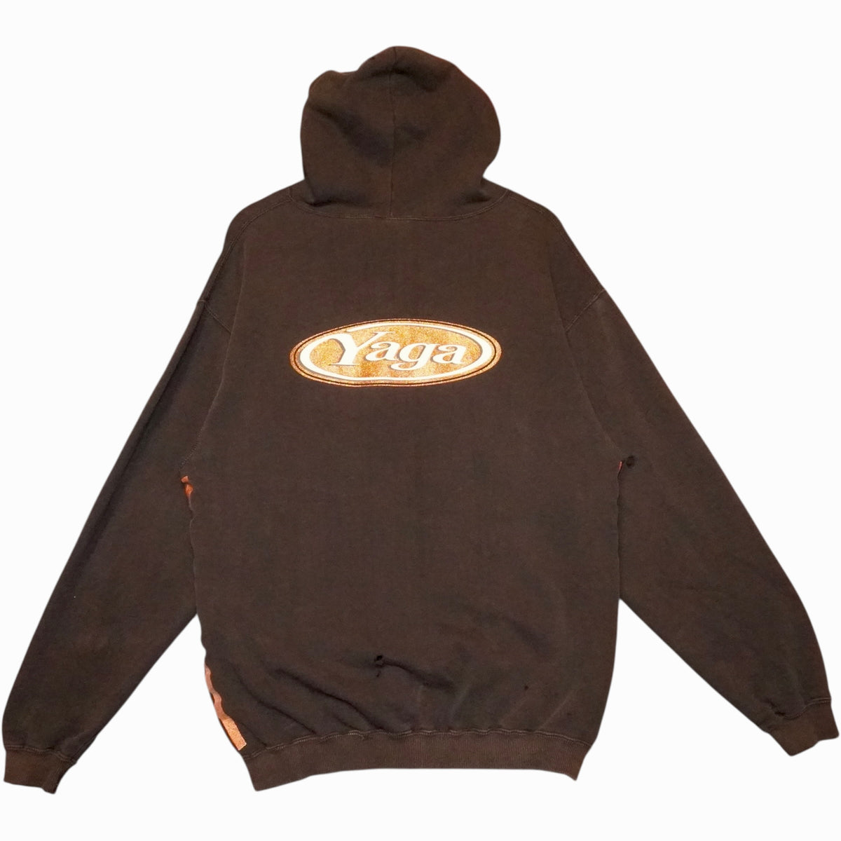 VTG YAGA Hoodie Distressed (L)
