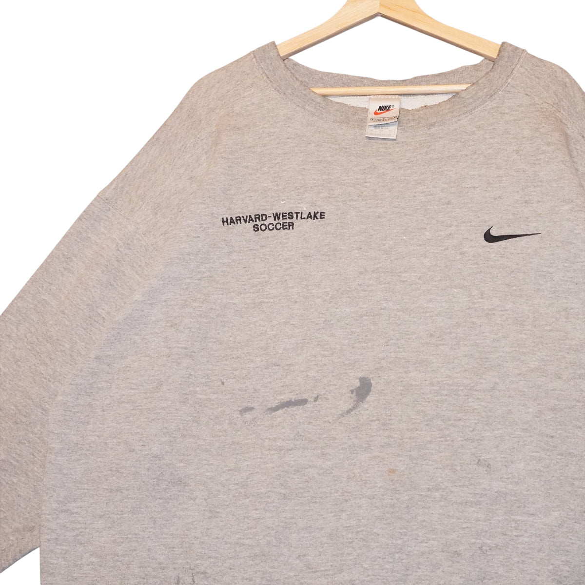 90s Nike Crewneck Distressed (BOXY LARGE)