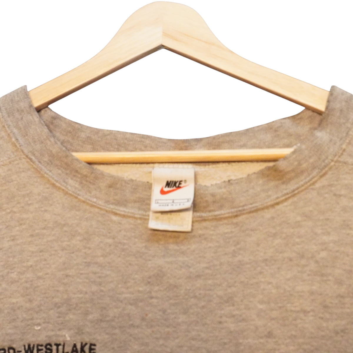 90s Nike Crewneck Distressed (BOXY LARGE)