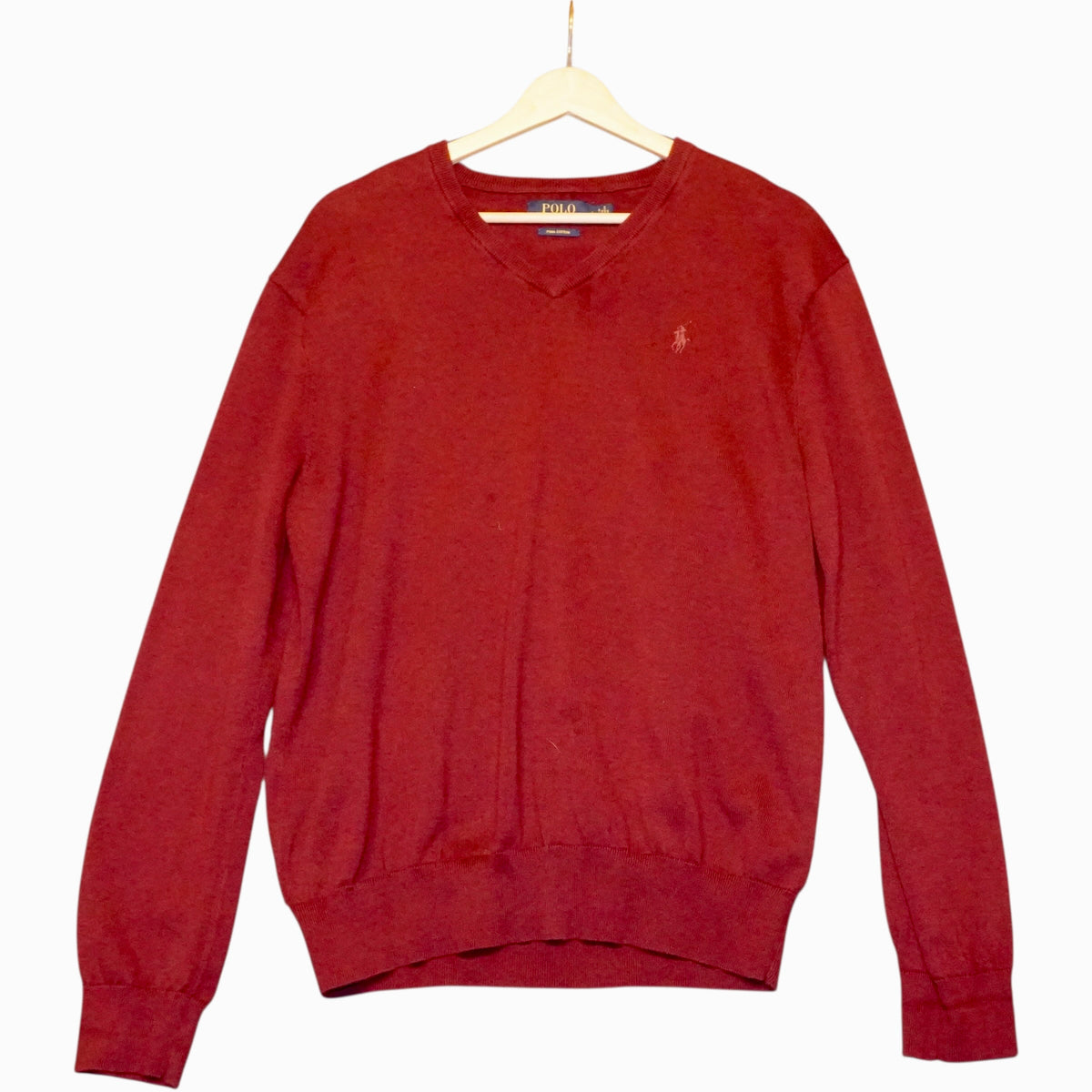 POLO Sweater Maroon (L)