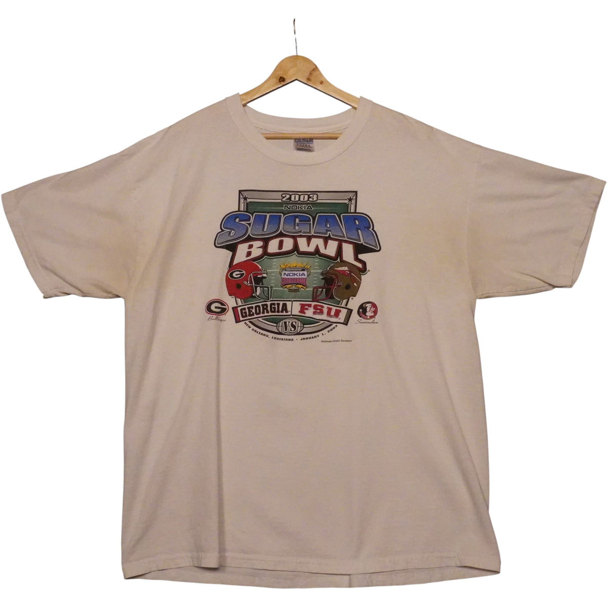 2003 Sugar Bowl Tee Distressed (L)