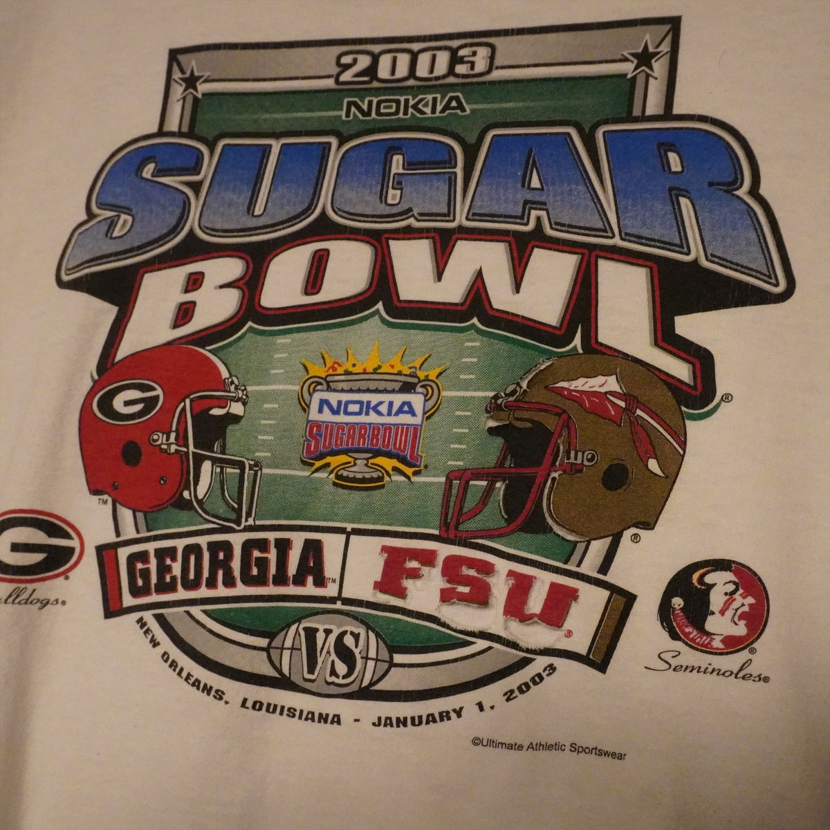 2003 Sugar Bowl Tee Distressed (L)