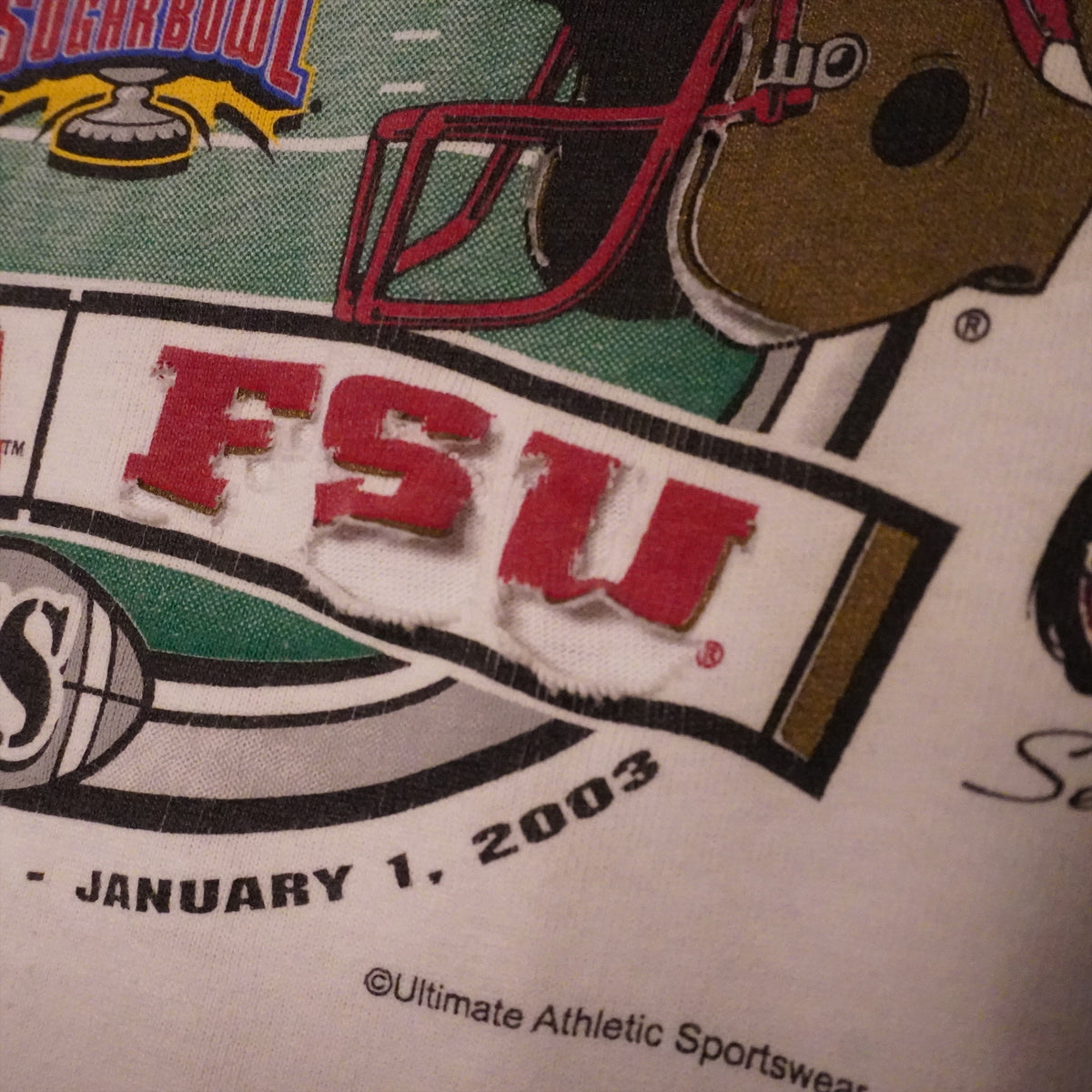 2003 Sugar Bowl Tee Distressed (L)