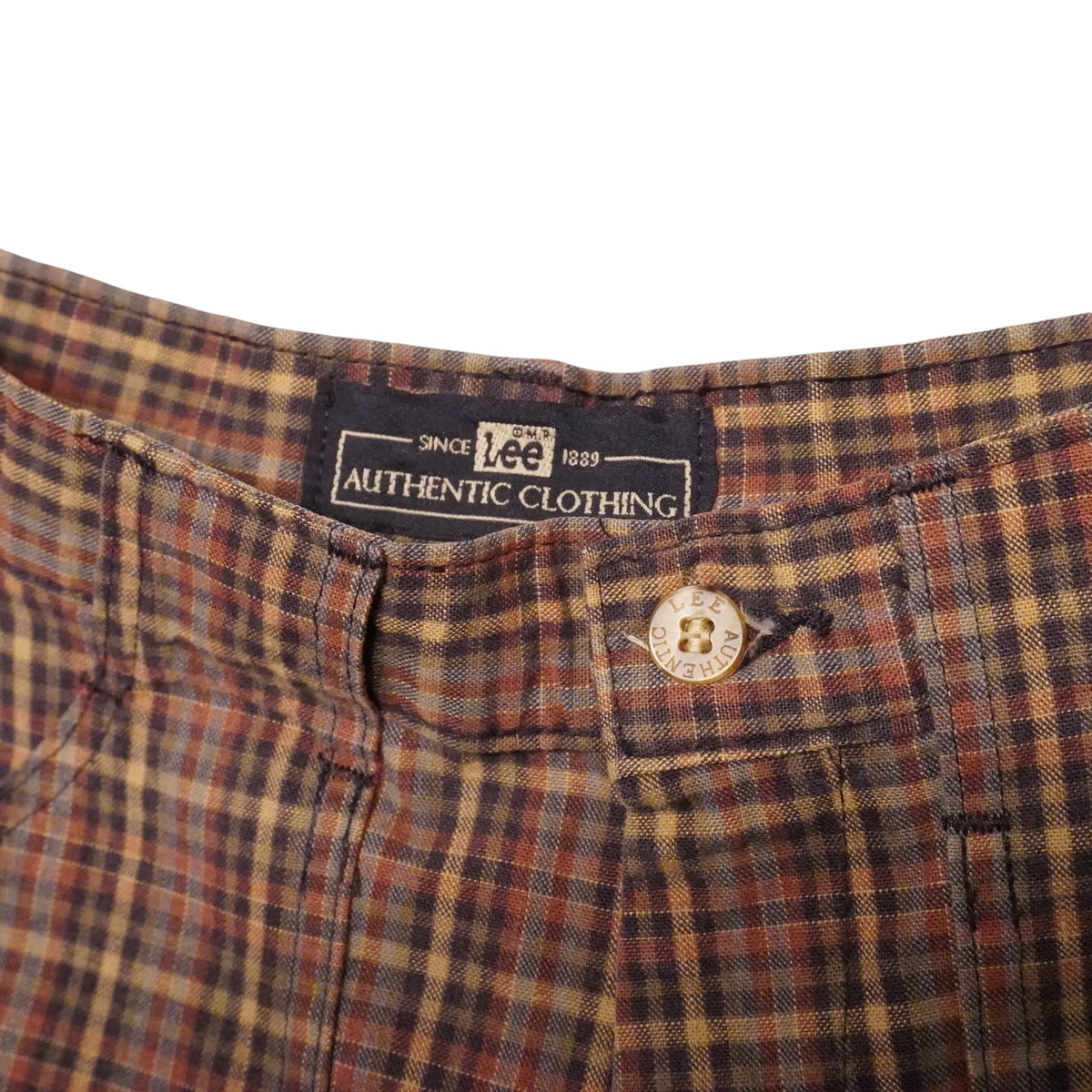 Plaid Lee Shorts (28)