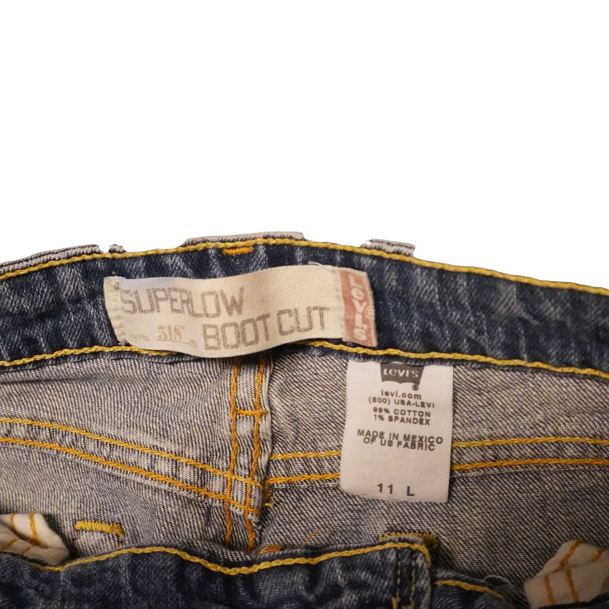 Levis Superlow Bootcut Jeans (W32)