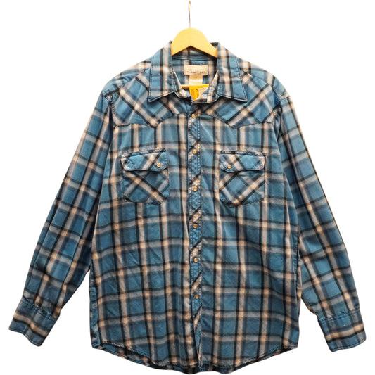 Wrangler Pearl Snap (L)