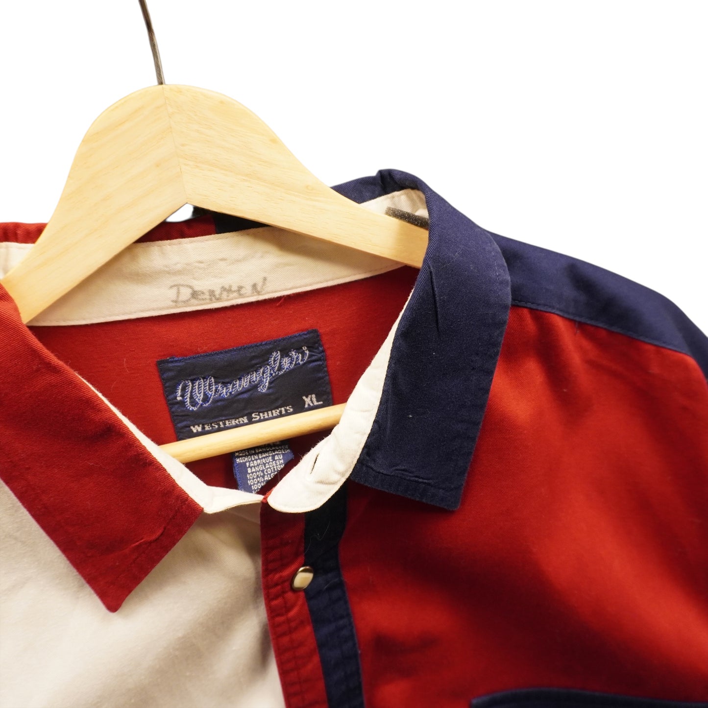 Vintage Wrangler Pearlsnap (XL)