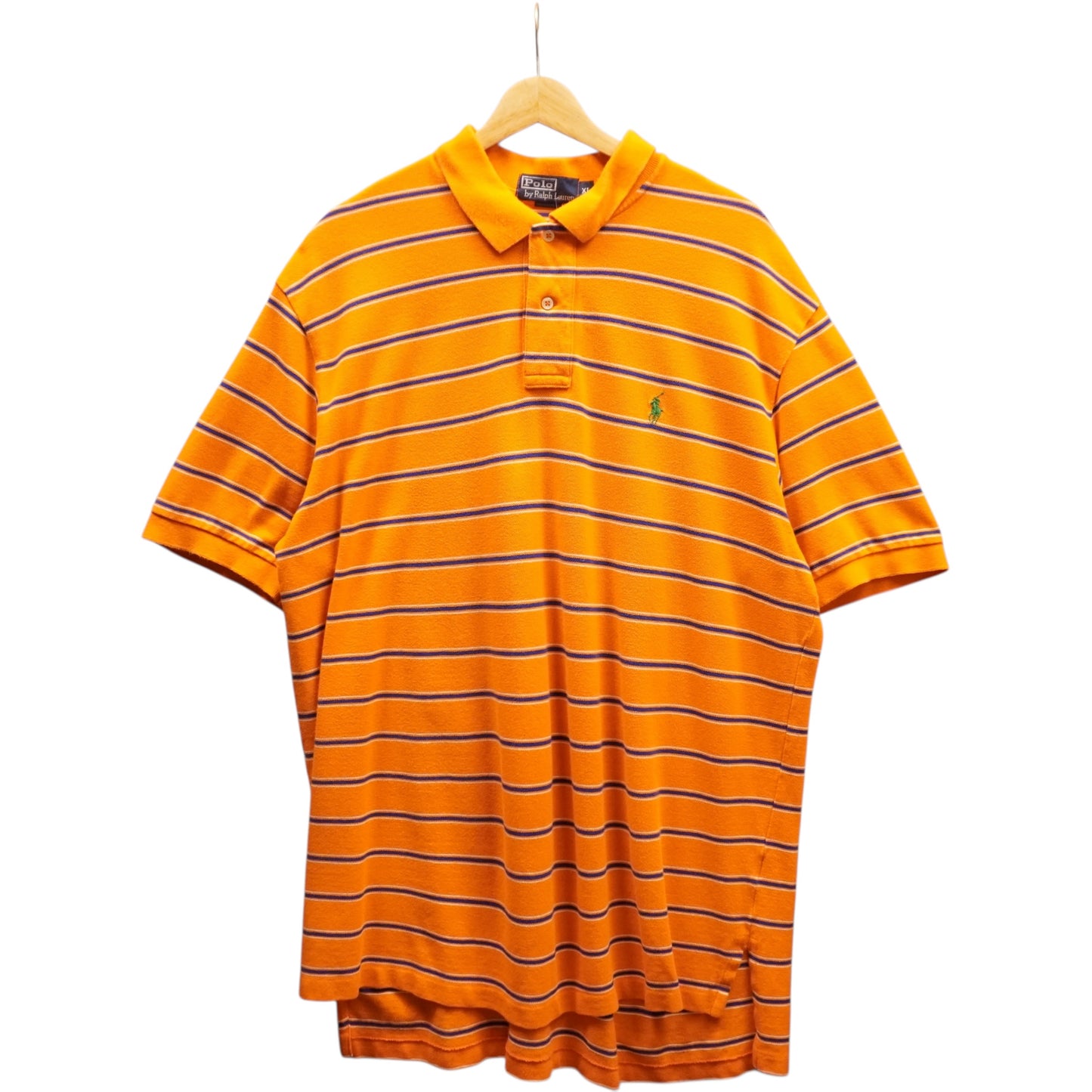 Green on Orange Polo (XL)