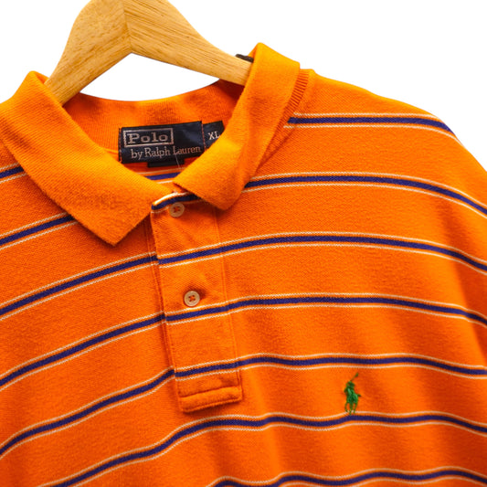 Green on Orange Polo (XL)