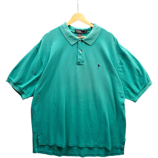 Navy on Teal Polo (2XL)