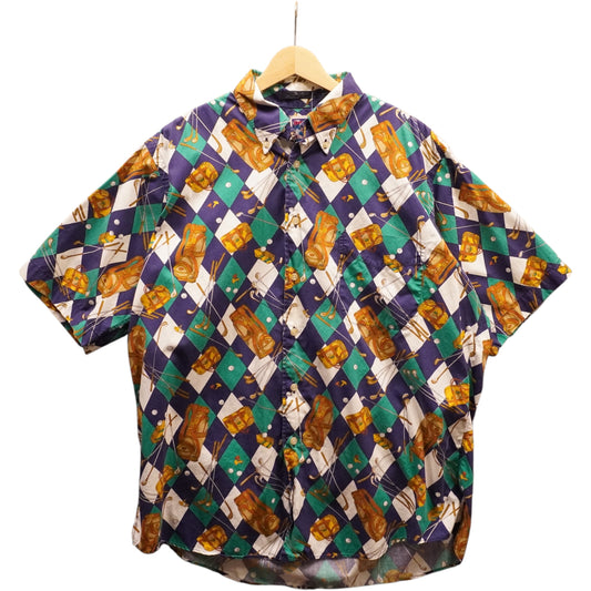 Vintage Golf Button Up (L)