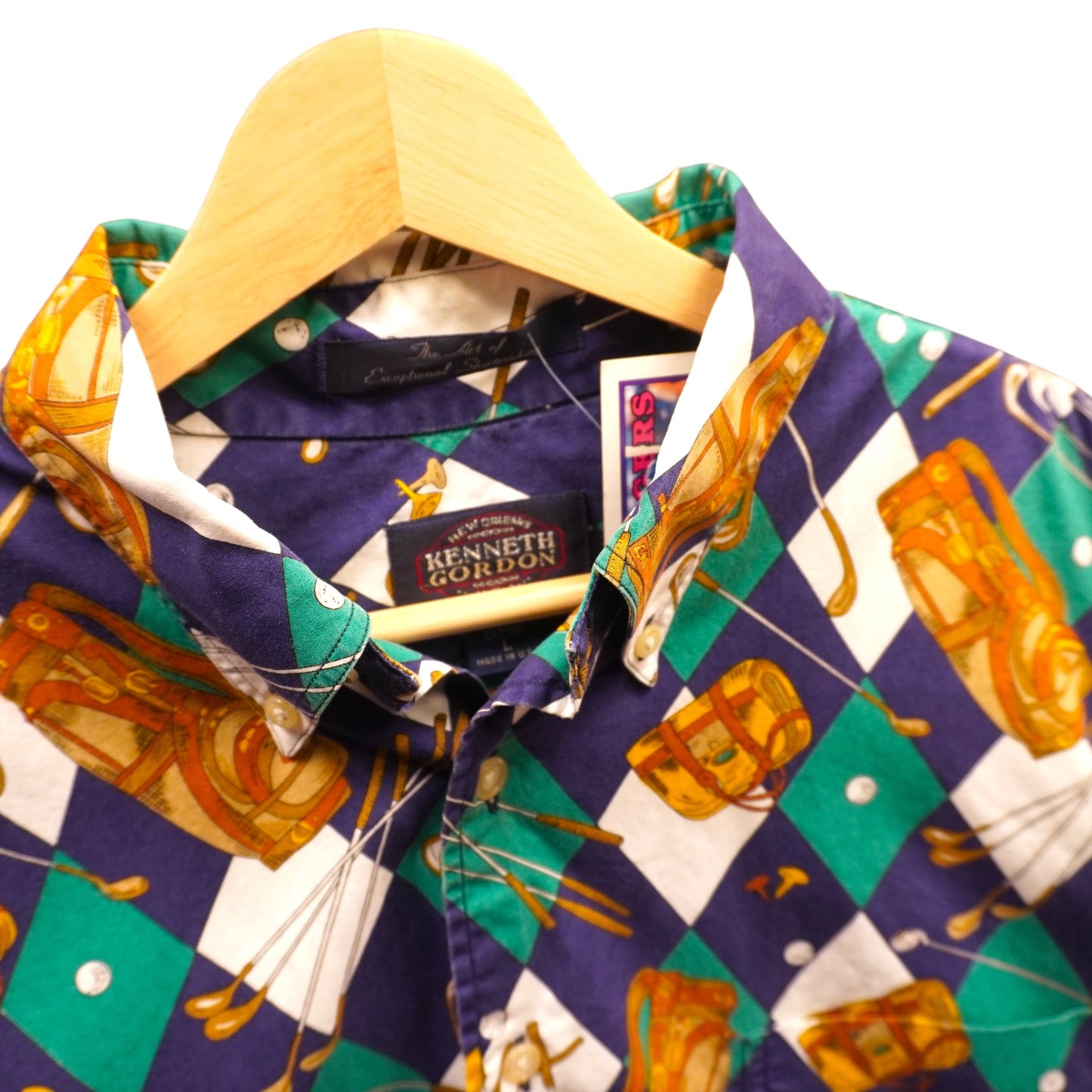 Vintage Golf Button Up (L)