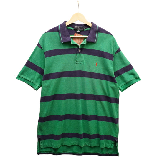 Red on Green Polo (L)