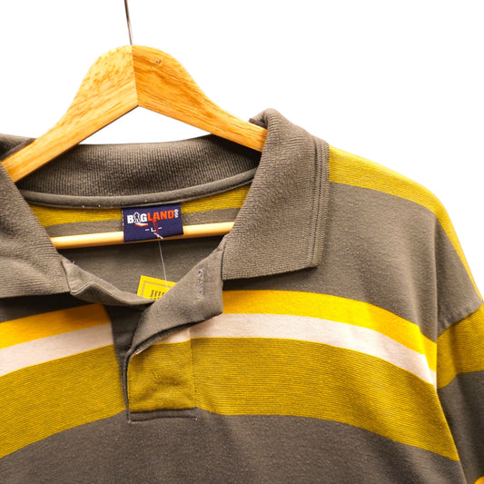 Y2K Striped Polo (L)