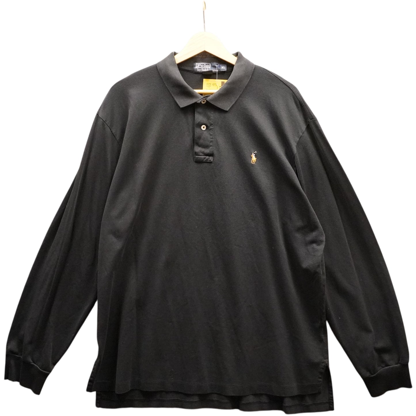 White on Black Polo (XL)