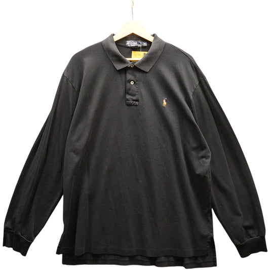 White on Black Polo (XL)