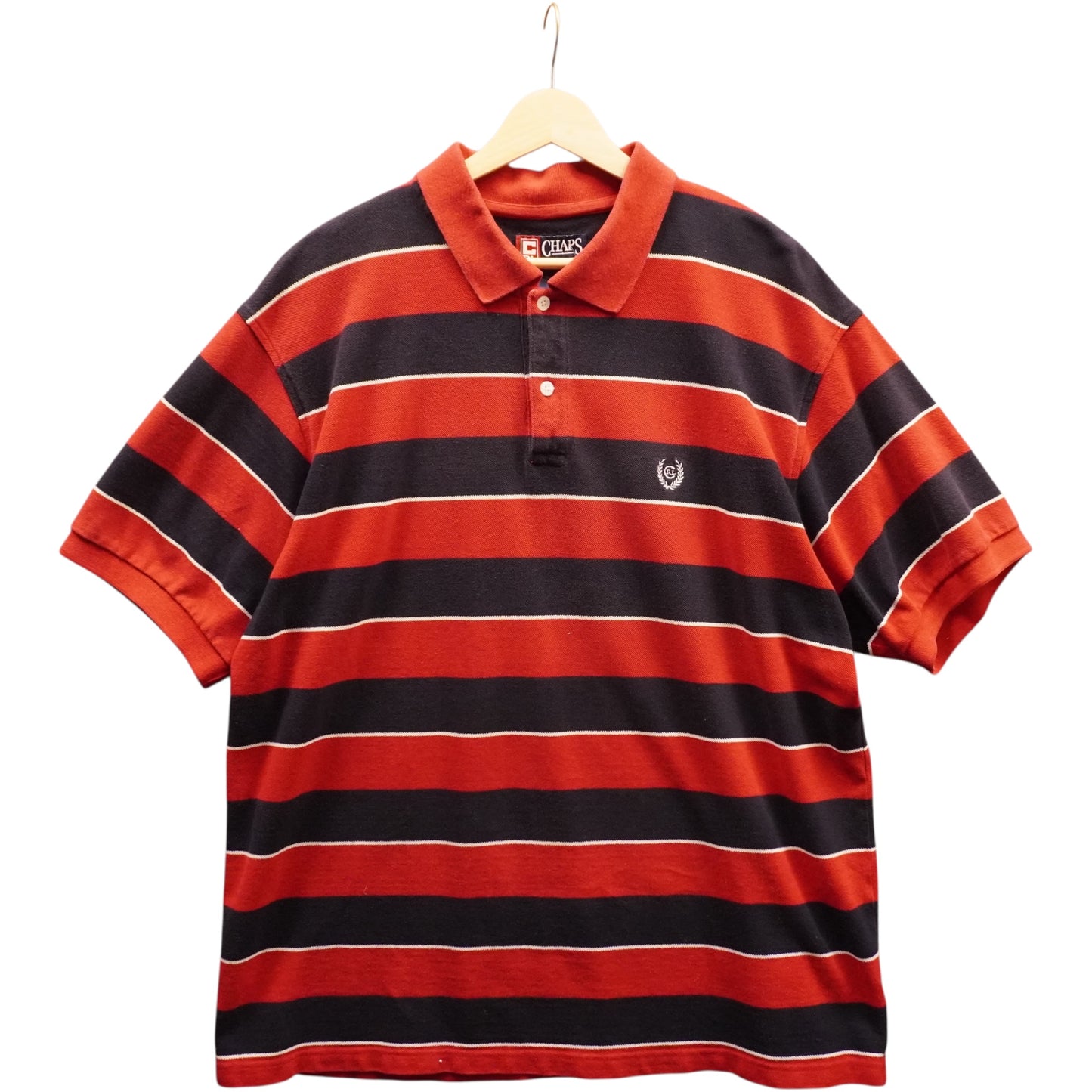 Vintage Striped Chaps Polo (XL)