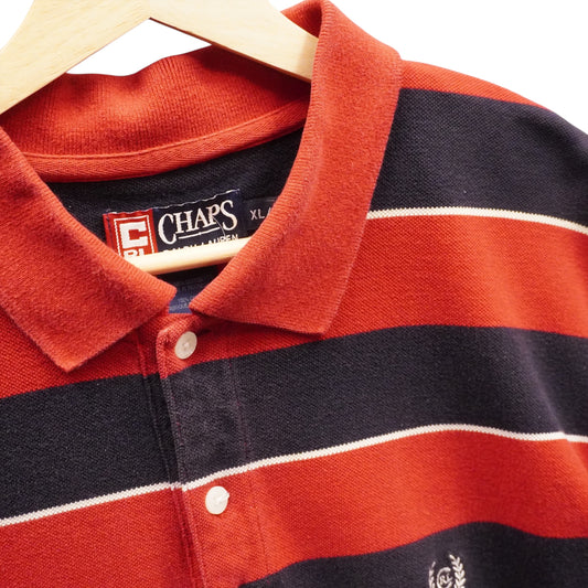 Vintage Striped Chaps Polo (XL)