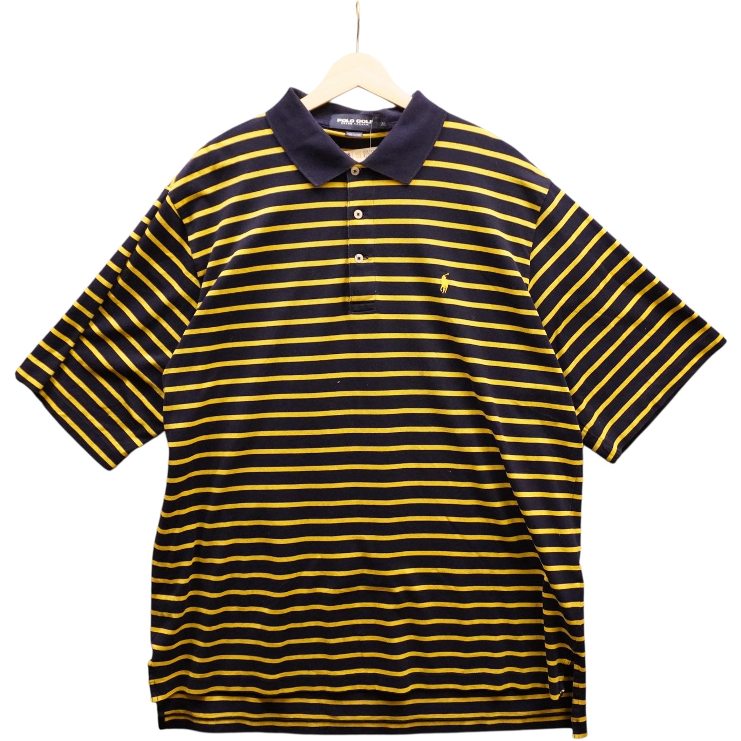 Yellow on Navy Polo Golf (XL)