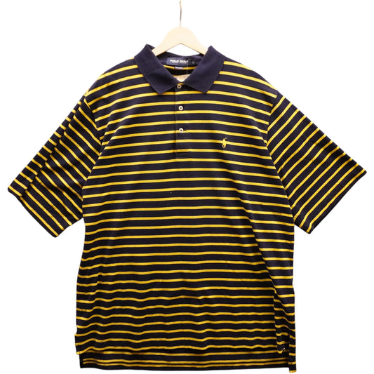 Yellow on Navy Polo Golf (XL)