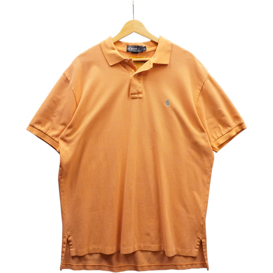 Blue on Peach Polo (L)