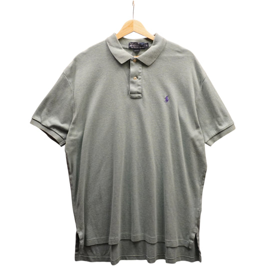 Purple on Seafoam Polo (L)