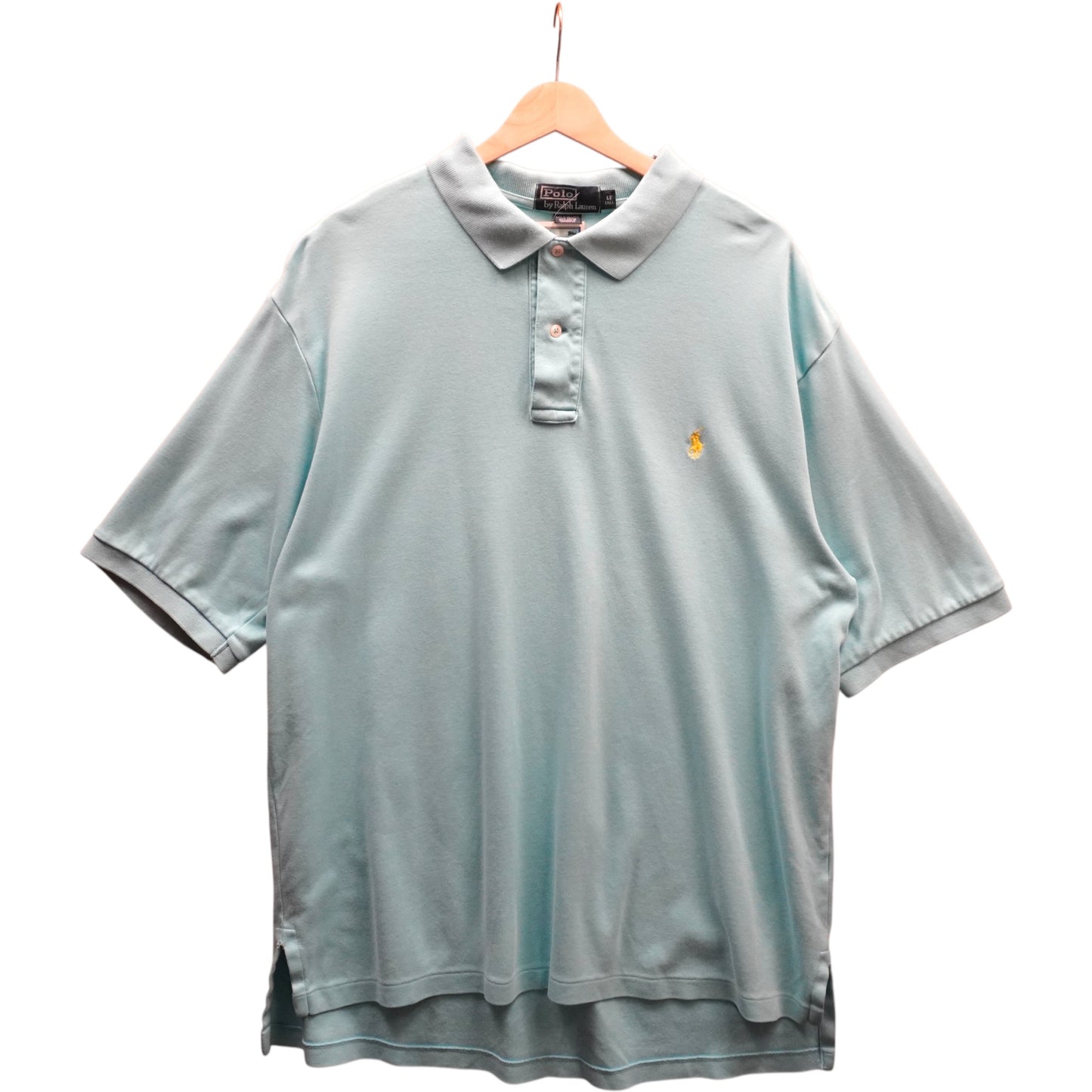 Yellow on Baby Blue Polo (LT)