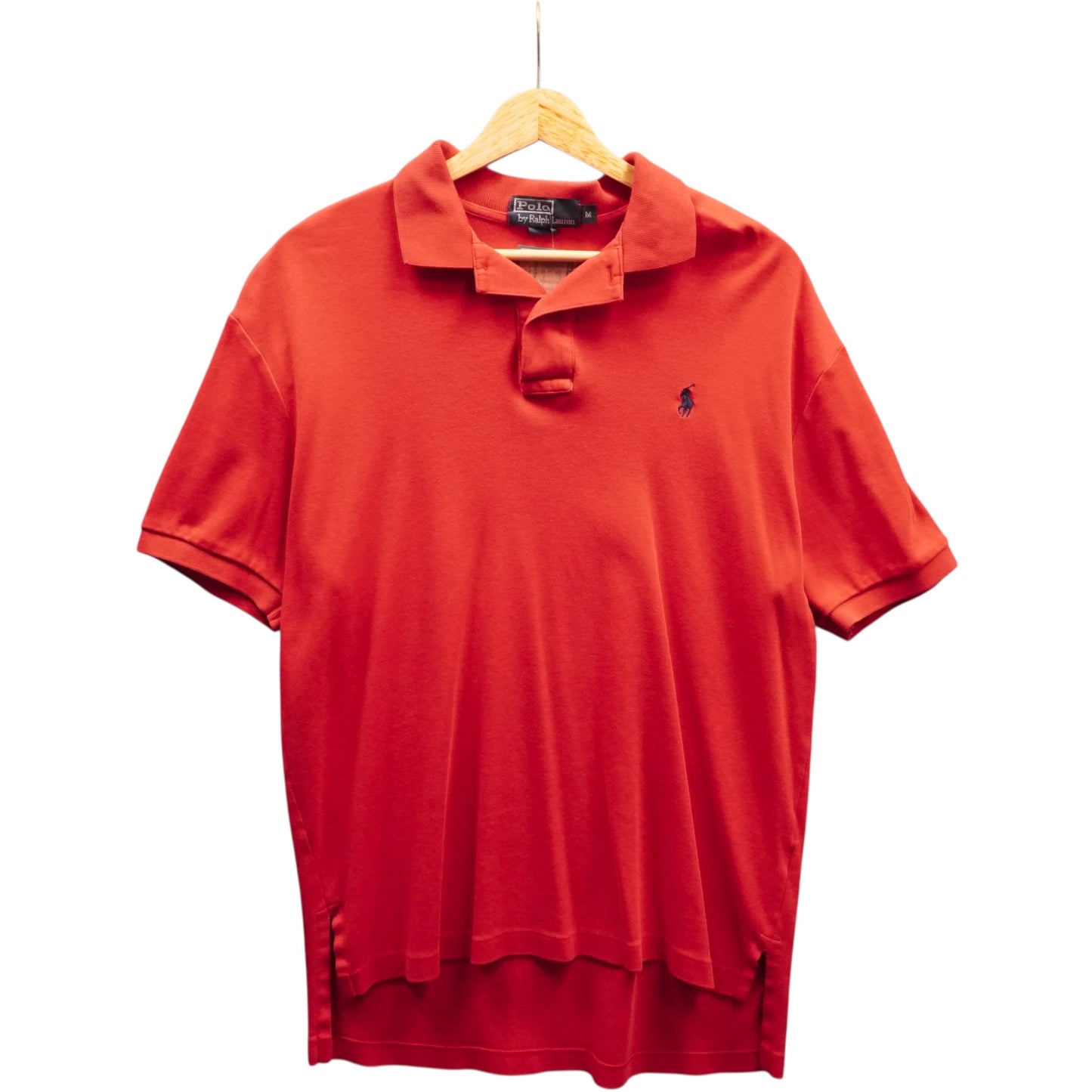 Navy on Red Polo (M)