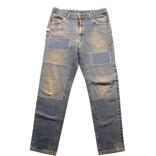 Vintage Lee Patchwork Jeans (32x32)