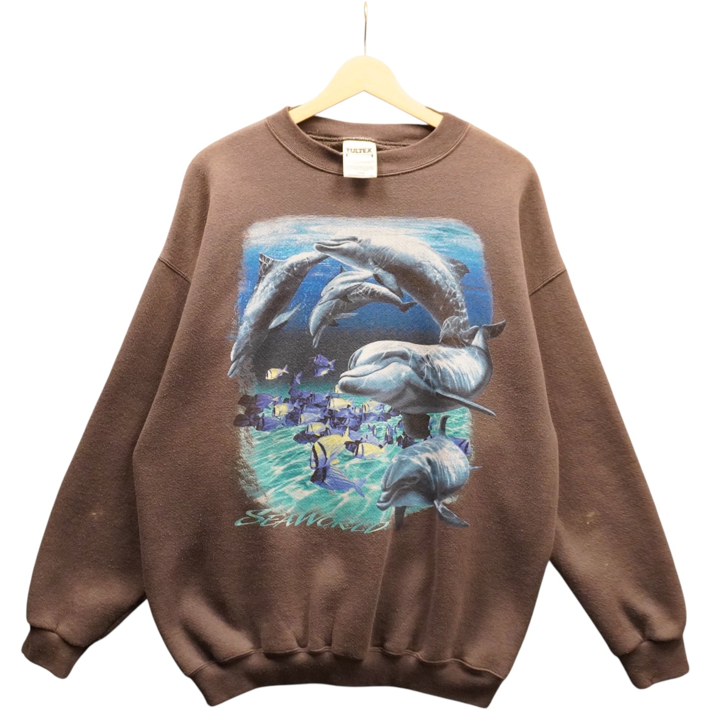 90s Dolphin Crewneck (L)