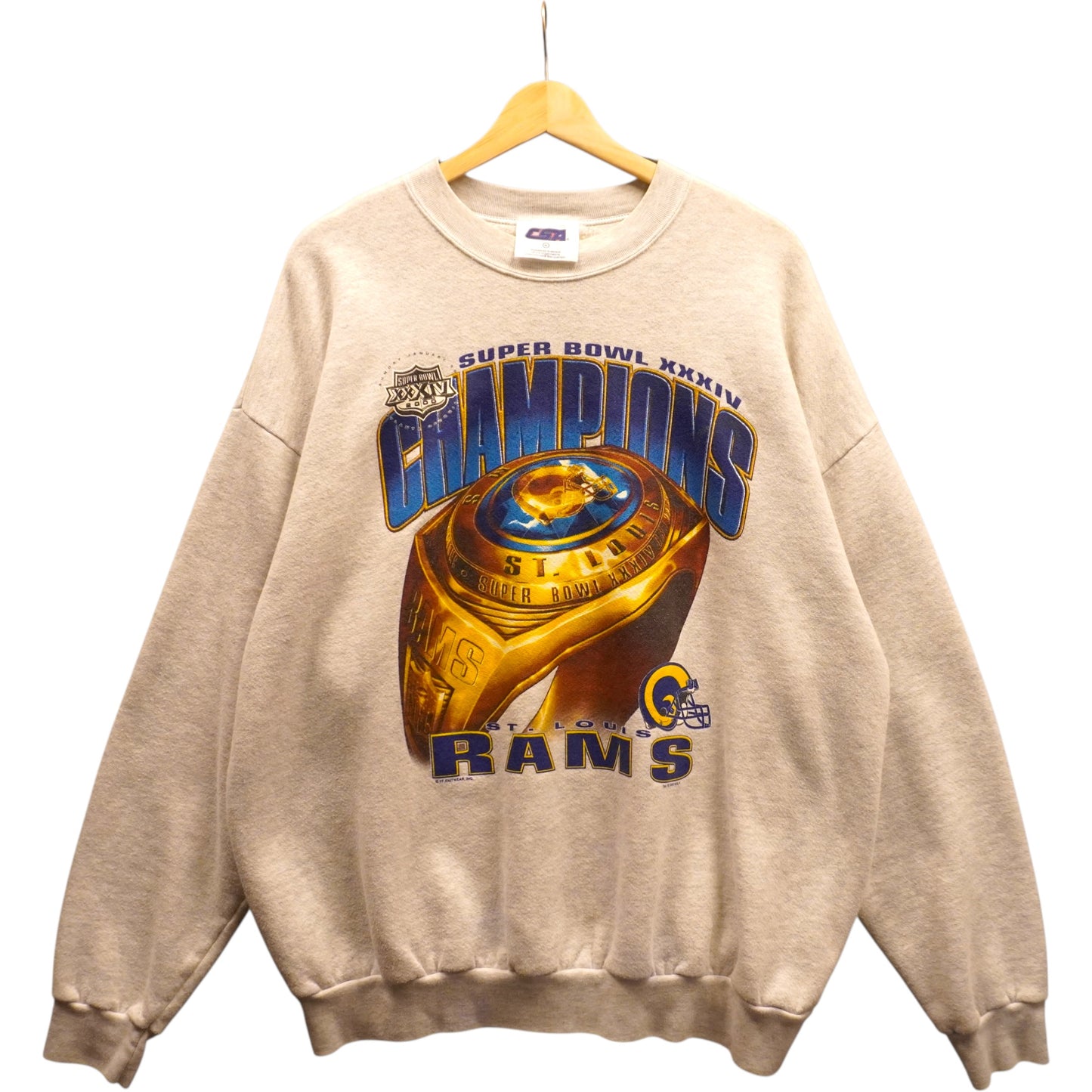 Vintage Rams Super Bowl Crew (XL)