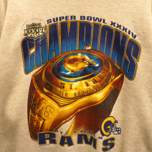 Vintage Rams Super Bowl Crew (XL)
