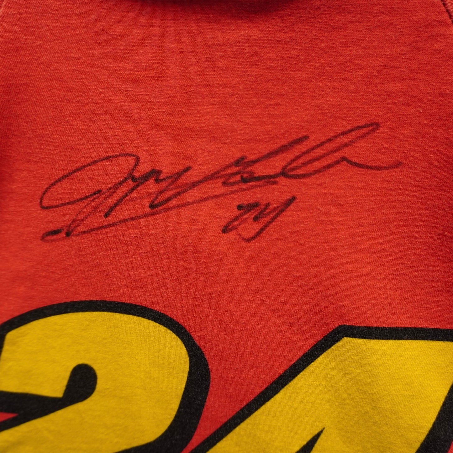 90s Signed Jeff Gordon Tee (L)