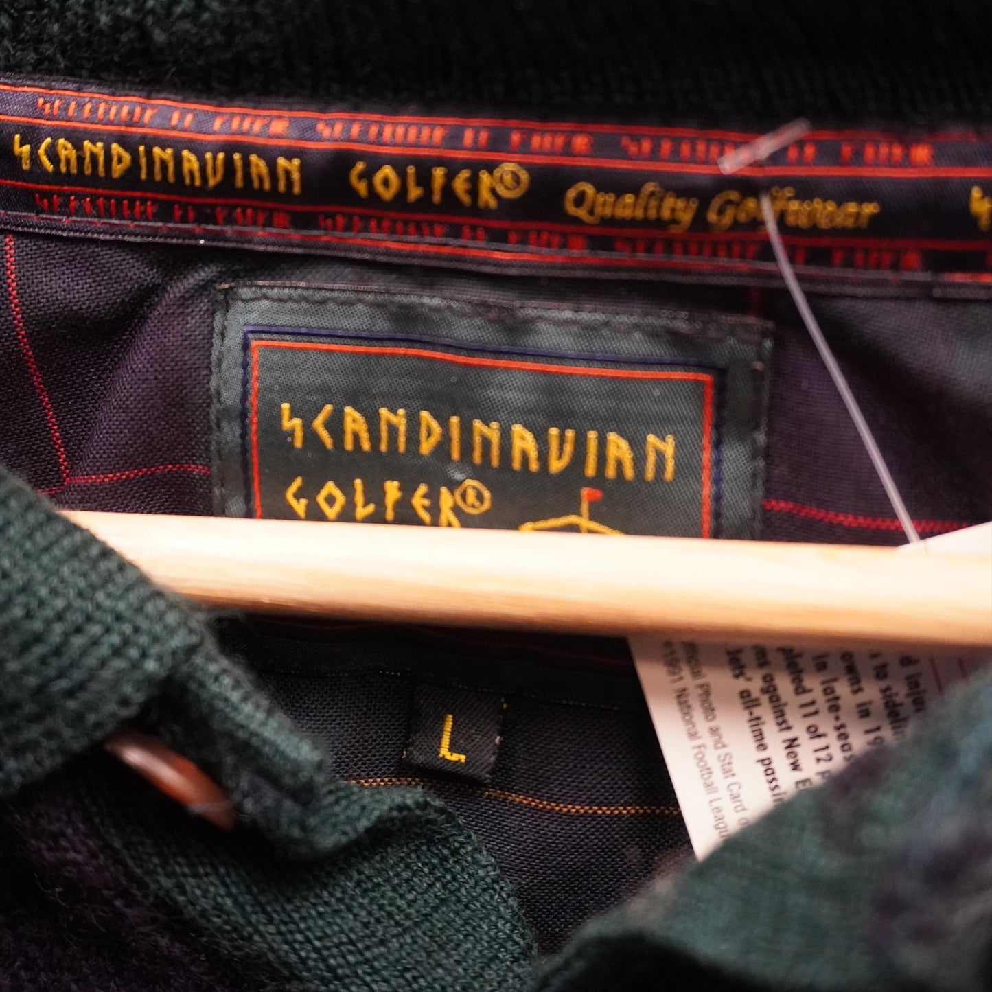 Vintage Golf Sweater
