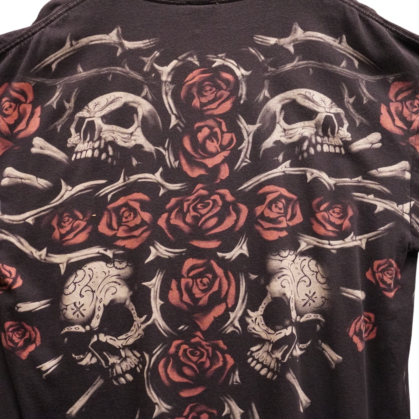 Vintage Liquid Blue Skull AOP (XL)