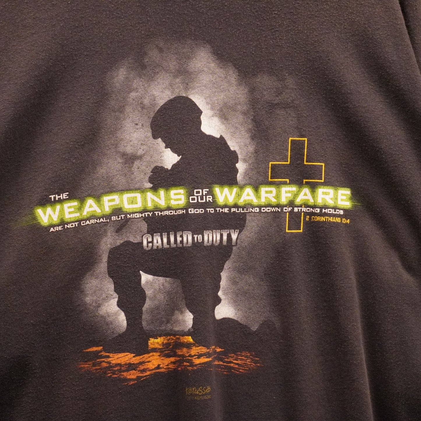 Weapons of Our Warfare Jesus Tee (2XL)
