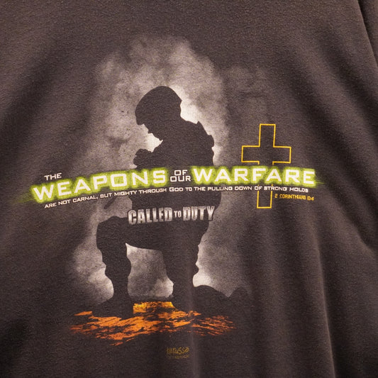 Weapons of Our Warfare Jesus Tee (2XL)