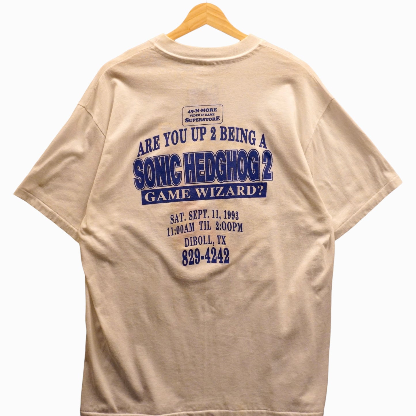 1992 Sonic Sega Tee (XL)