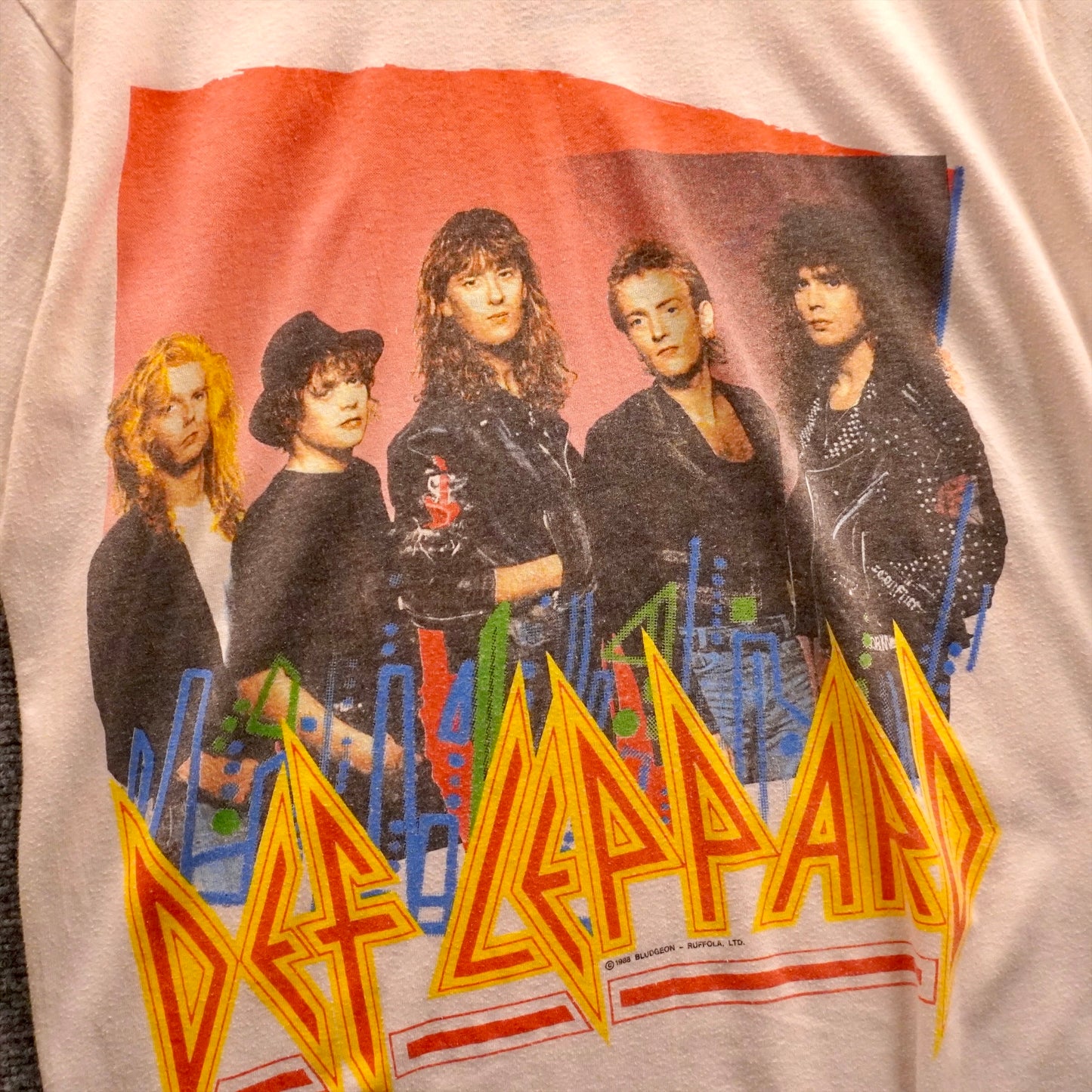 1987 Def Leopard Tour Tee (XL)