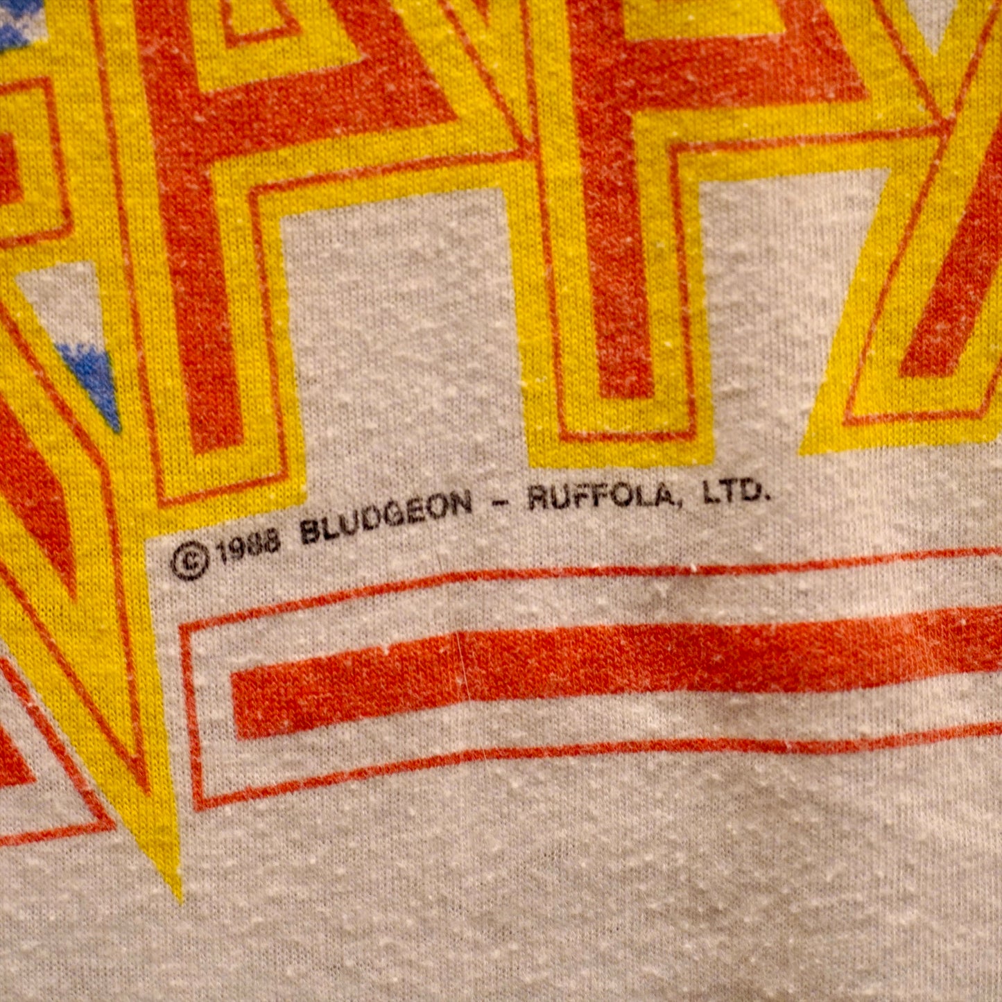 1987 Def Leopard Tour Tee (XL)